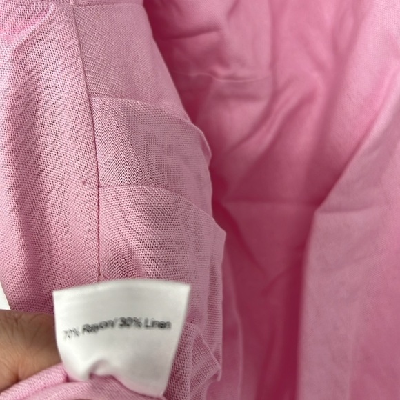 Park & Fifth NWT women’s lawrence mini dress XL linen blend - Picture 10 of 13